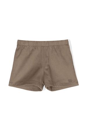 bermuda in cotone marrone DOUUOD KIDS | DU6559G0073343